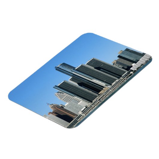 Detroit Skyline 4 Magneet (Linkerzijde)