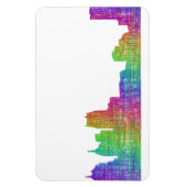 Detroit skyline magneet (Verticaal)