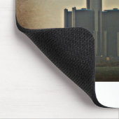 Detroit Skyline Mousepad Muismat (Hoek)