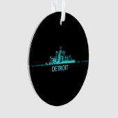 Detroit Skyline Ornament (voorkant)