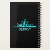Detroit Skyline Planner (Achterkant)