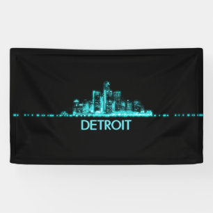 Detroit Skyline Spandoek