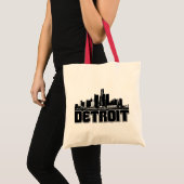 Detroit Skyline Tote Bag (Voorkant (product))