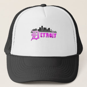 Detroit Skyline Trucker Pet