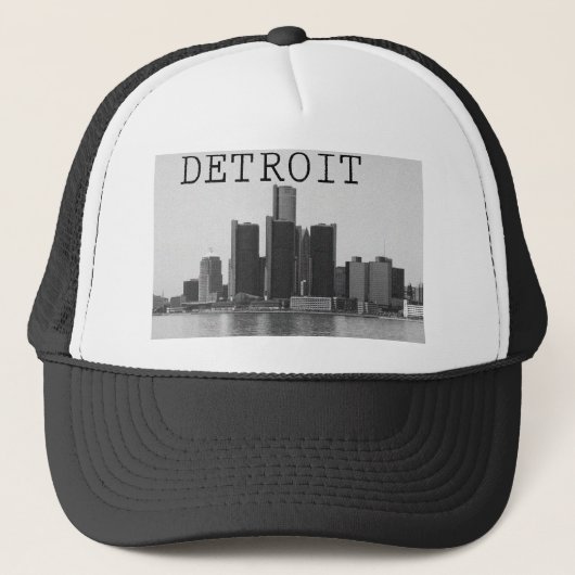Detroit Skyline Trucker Pet (Voorkant)