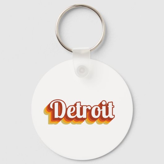  Detroit Sleutelhanger (Voorkant)