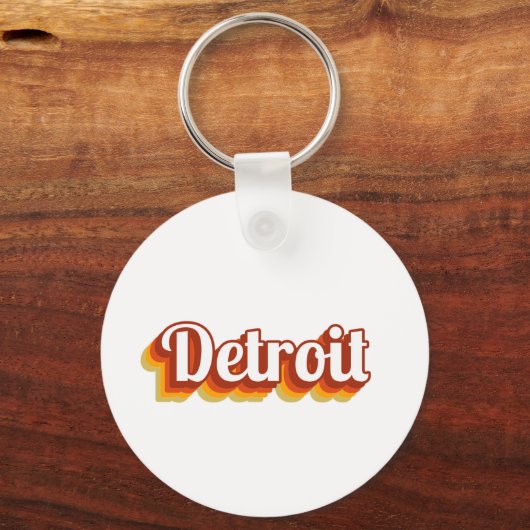  Detroit Sleutelhanger (Voorkant)