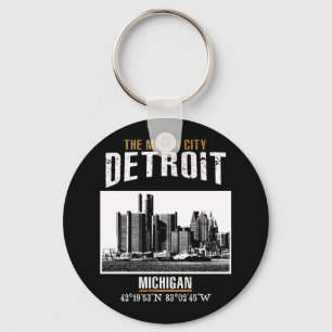 Detroit Sleutelhanger