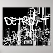 Detroit Speaks Poster (Voorkant)