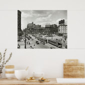 DETROIT SQUARE c. 1910 Poster (Keuken)