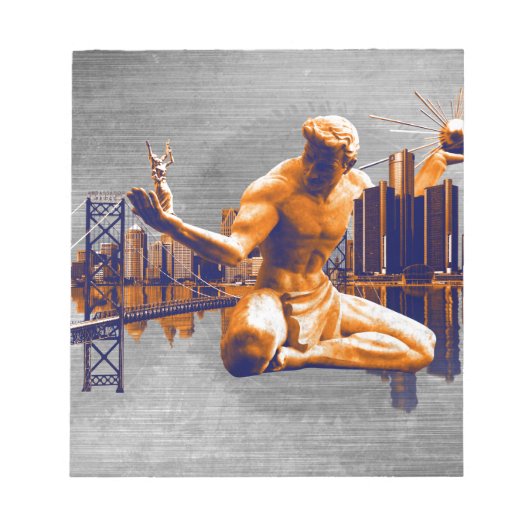 Detroit Stad Notitieblok (Voorkant)