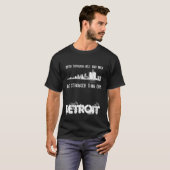 Detroit - Sterker dan ooit - Skyline T-shirt (Voorkant volledig)