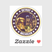 Detroit Sticker (Vel)