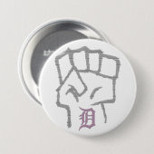 Detroit Struggle (knop) Ronde Button 7,6 Cm (Voorkant /achterkant)