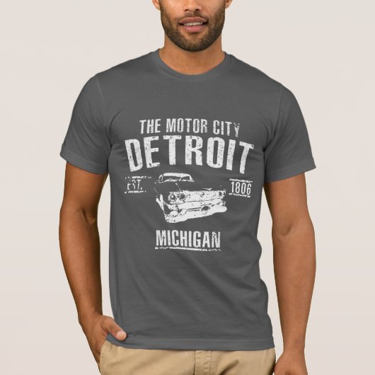 Detroit T-shirt (Voorkant)