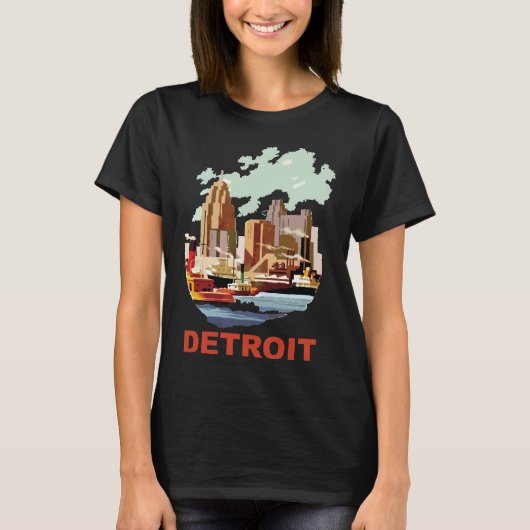 Detroit T-shirt (Voorkant)
