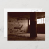 Detroit Techno (briefkaart) Briefkaart (Voorkant / Achterkant)