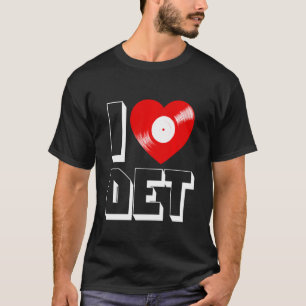 Detroit Techno House Music Festival Love Edm Dj T-shirt