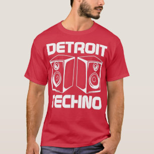 Detroit Techno Huis Muziek Festival Stijl Liefde T-shirt