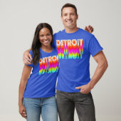 Detroit Techno Shirt EDM Rave DJ Kleding (Unisex)