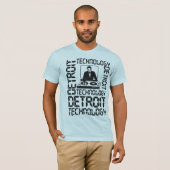Detroit-technologie T-shirt (Voorkant volledig)