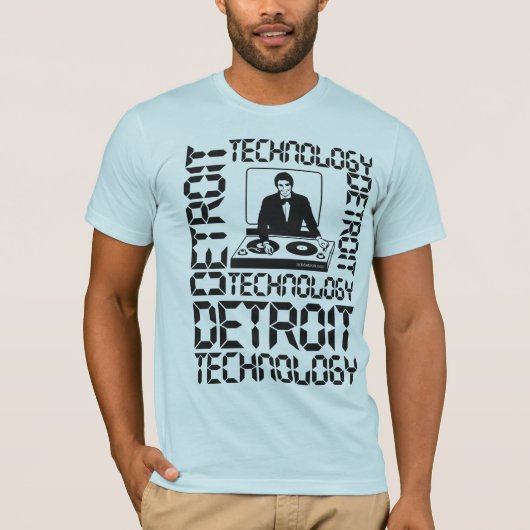 Detroit-technologie T-shirt (Voorkant)