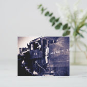 Detroit Terminal Railroad Engine #24 Briefkaart (Staand voorkant)