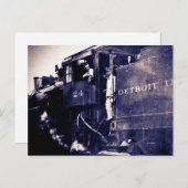 Detroit Terminal Railroad Engine #24 Briefkaart (Voorkant / Achterkant)