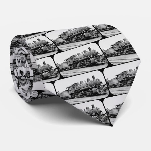 Detroit Terminal Railroad Engine #4 1938 Stropdas (Opgerold)