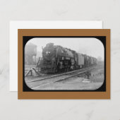 Detroit Terminal Railroad-locomotief Briefkaart (Voorkant / Achterkant)