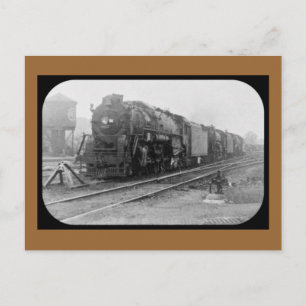 Detroit Terminal Railroad-locomotief Briefkaart