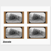 Detroit Terminal Railroad-locomotief Rechthoekige Sticker (Vel)