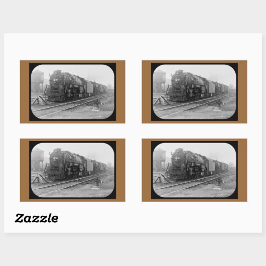 Detroit Terminal Railroad-locomotief Rechthoekige Sticker (Vel)