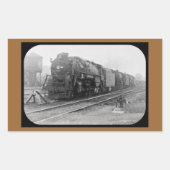 Detroit Terminal Railroad-locomotief Rechthoekige Sticker (Voorkant)