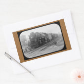 Detroit Terminal Railroad-locomotief Rechthoekige Sticker (Envelop)
