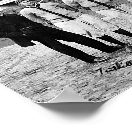 Detroit Tigers 1909  honkbal Poster (Hoek)