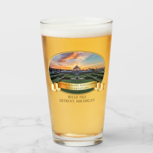 Detroit Tumbler - Belle Isle Conservatory (Voorkant gevuld)