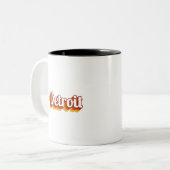 Detroit Tweekleurige Koffiemok (Voorkant links)