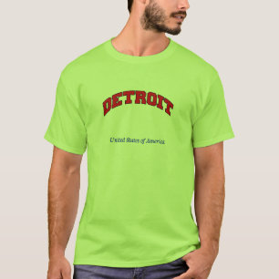 Detroit United States of America T-Shirt