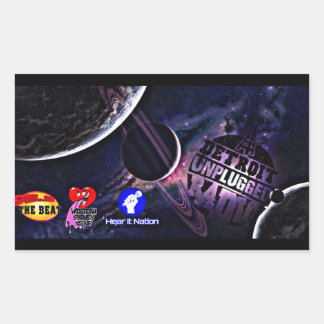 Detroit Unplugged Stickers buitenruimte