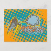 Detroit Urban T-shirts en cadeautjes Briefkaart (Voorkant)