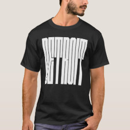 Detroit USA City logo T-shirt