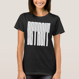 Detroit USA Stad logo T-shirt