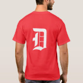 Detroit Vamaos Alas Rojas T-shirt (Achterkant)