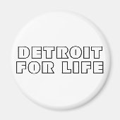 Detroit voor het leven magneet (Voorkant)