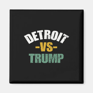 Detroit vs Trump 2024 Verkiezing Anti-Trump Stem v Magneet
