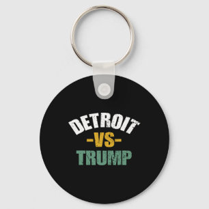 Detroit vs Trump 2024 Verkiezing Anti-Trump Stem v Sleutelhanger