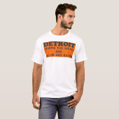 Detroit: Waar het Weak gedood en gegeten wordt T-shirt (Voorkant volledig)