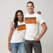 Detroit: Waar het Weak gedood en gegeten wordt T-shirt (Unisex)