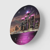 Detroit wandklok (Hoek)